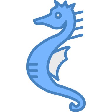 hayvan simgesi vektör illüstrasyonu