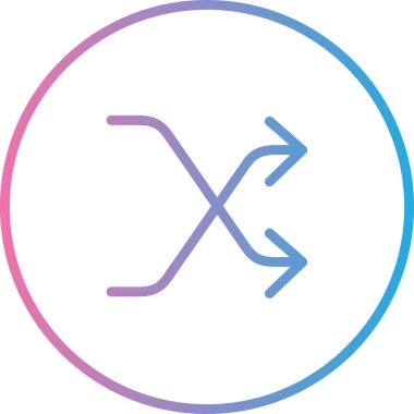 ok simgesi vektör illüstrasyonu