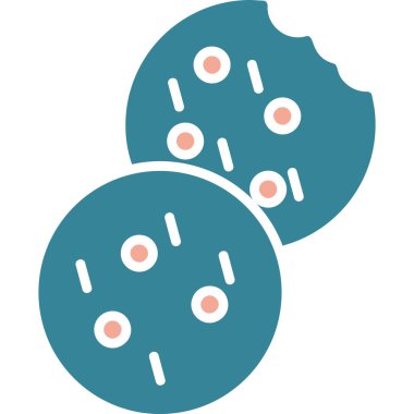 Gıda Web ikonu vektör illüstrasyonu