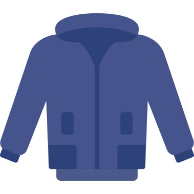 Ceket simgesi, düz stil