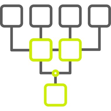 Yapının Vektör İllüstrasyonu, Basit Simge