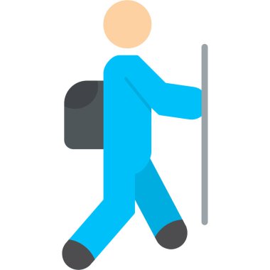 Şemsiyeli yürüyen adam