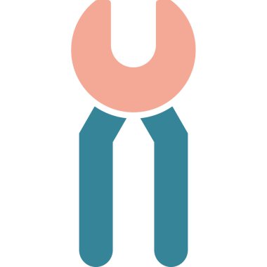 Çizgi film simgesinin vektör çizimi