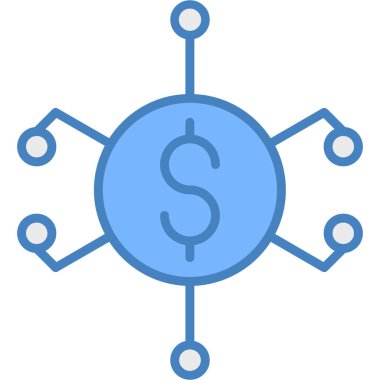 ticari finans vektör simgesi