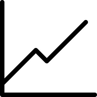 Grafik grafik vektör simgesi