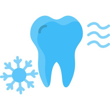 İzole edilmiş diş ve insan sembolü. depolama için diş ve çürüme vektör simgesi koleksiyonu.