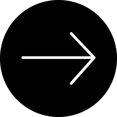 ok simgesinin vektör illüstrasyonu