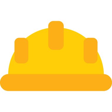 Kask vektör simgesi. Düz stil simgesi. Pictogram izole edilmiş, beyaz arkaplan. Web ve yazılım arayüzleri için dizayn edildi.