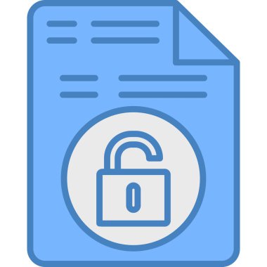 belge veri simgesini kilitle