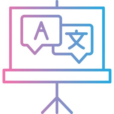 Bayrak. Web simgesi basit illüstrasyon