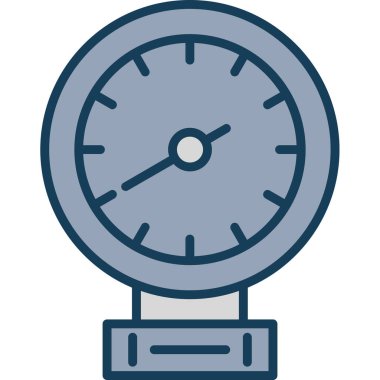 Pusula. Web simgesi basit illüstrasyon