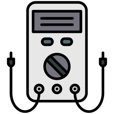 Bir karikatür elektrik hoparlörünün vektör çizimi