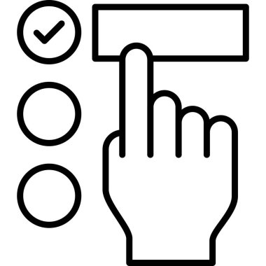 işaret simgesini işaretle