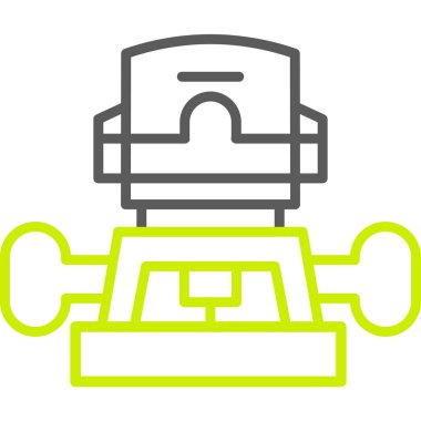Modern b 'nin vektör illüstrasyonu eksik simgesi