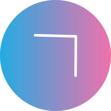 Modern bir simgenin vektör illüstrasyonu