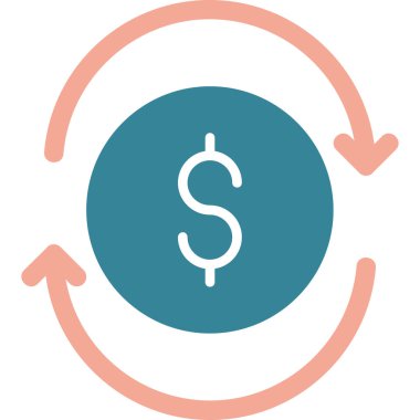 İş finans vektör simgesi. düz simge sembolü. Pictogram izole edilmiş. Ağ simgesi. Web ve yazılım arayüzleri için dizayn edildi