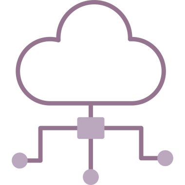 Bulut hesaplama. Web simgesi