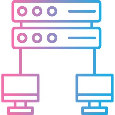 Yönlendirici. Web simgesi basit illüstrasyon