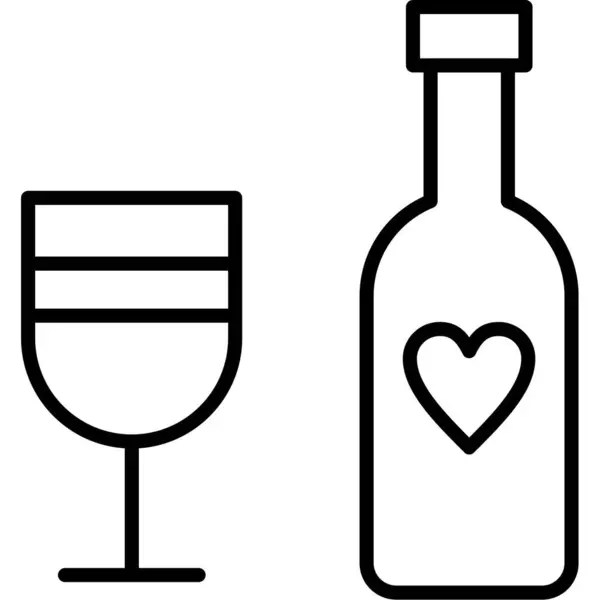 şarap cam vektör simgesi