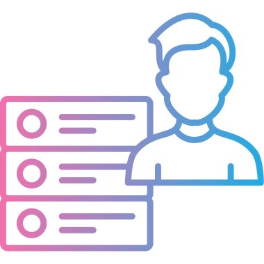 seo modern simgesinin vektör illüstrasyonu