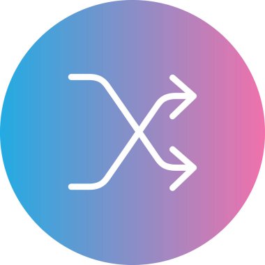 ok simgesi, modern basit illüstrasyon tasarımı