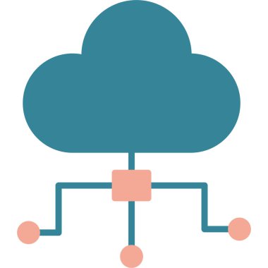 Bulut hesaplama. resimleme tasarımı