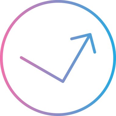 İşaretleme simgesi vektör ince çizgi biçimini kontrol et