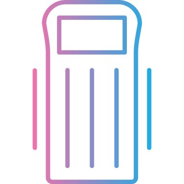 kahve ikonu vektör illüstrasyonu