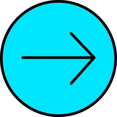 Yön yönü ok simgesi doldurulmuş - özet biçimi