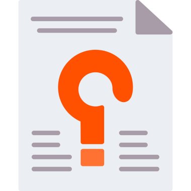 soru işareti vektör simgesi