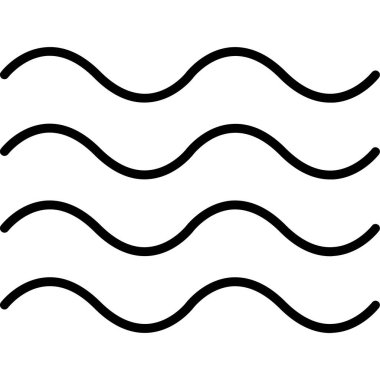 Dalga simgesi, basit tarzı