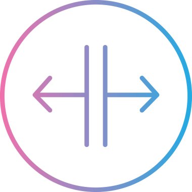 ok simgesi, basit vektör illüstrasyonu