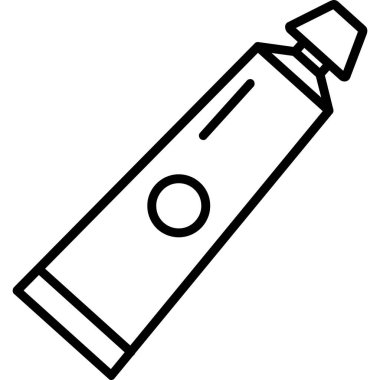 Bir sprey şişesinin vektör çizimi