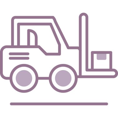 Kazı simgesi vektör illüstrasyonu