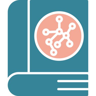 Kitap. Web simgesi basit illüstrasyon