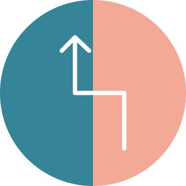 Turta. Web simgesi basit illüstrasyon