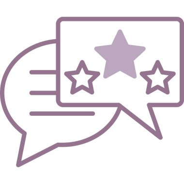 Konuşma baloncukları ikon vektör çizimi