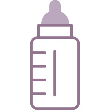 Sıvı ikonlu şişe. vektör illüstrasyonu