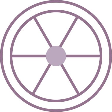 Modern bir simgenin vektör illüstrasyonu