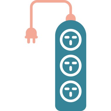 Modern oto tamir simgesinin vektör illüstrasyonu