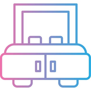 seyahat valizi simgesi basit tasarım