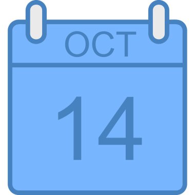 Takvim simgesi. vektör illüstrasyonu