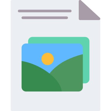 kitap vektörü düz renk simgesi