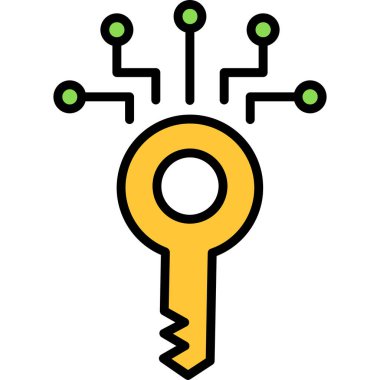 ağ bağlantı vektörü simgesi