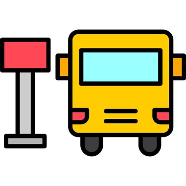 Taşıma simgesinin vektör illüstrasyonu