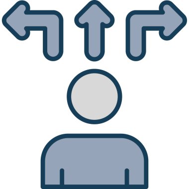 ok simgesi, basit vektör illüstrasyonu