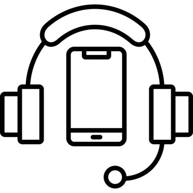 kulaklık müzik simgesi, özet biçimi