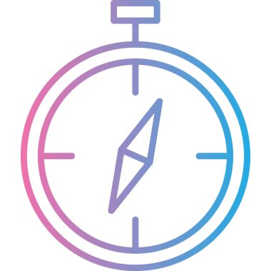 Pusula simgesi vektör resimlemesi