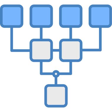 şebeke. Web simgesi basit illüstrasyon