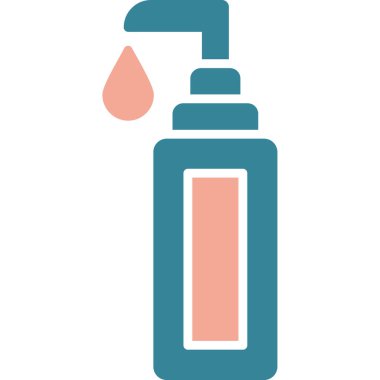 Duş. Web simgesi basit illüstrasyon